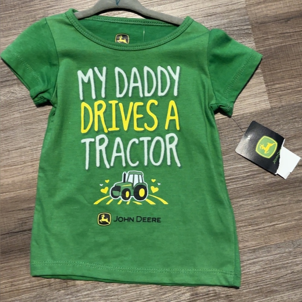John Deere Green Kids Shirt